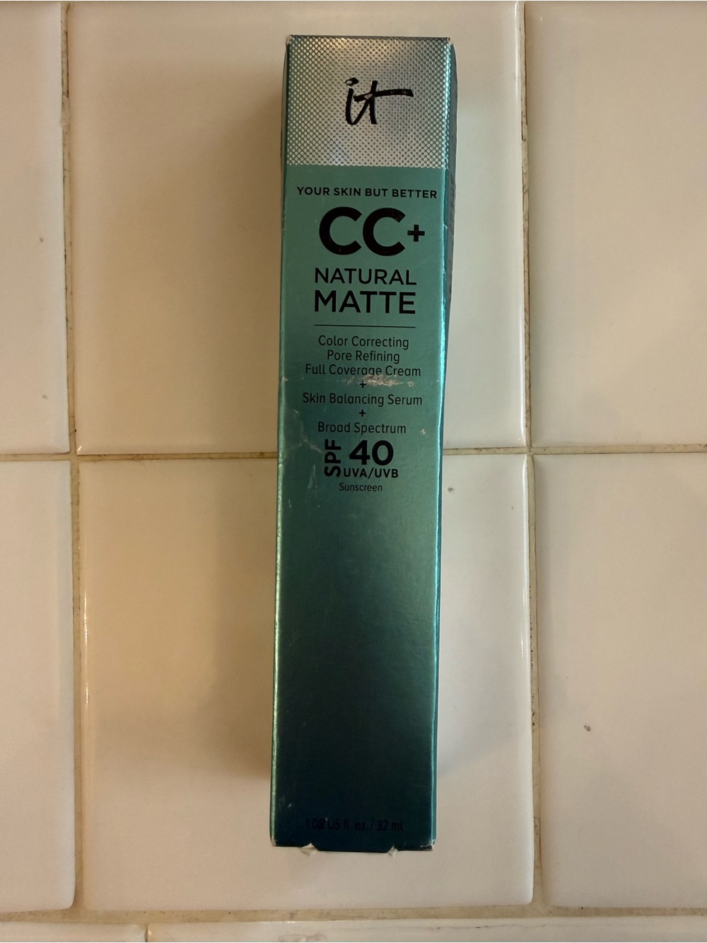 it cosmetics CC+ Natural Matte Foundation - Fair - Used 1x w/ Box - Picture 2 of 6